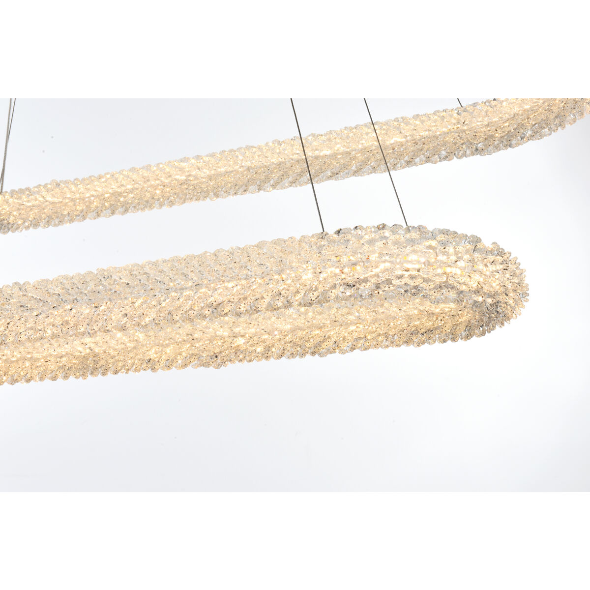 Bowen 2 Light 20 inch Satin Gold Chandelier Ceiling Light