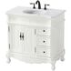 Danville 36 X 36 inch Antique White Bathroom Vanity Cabinet