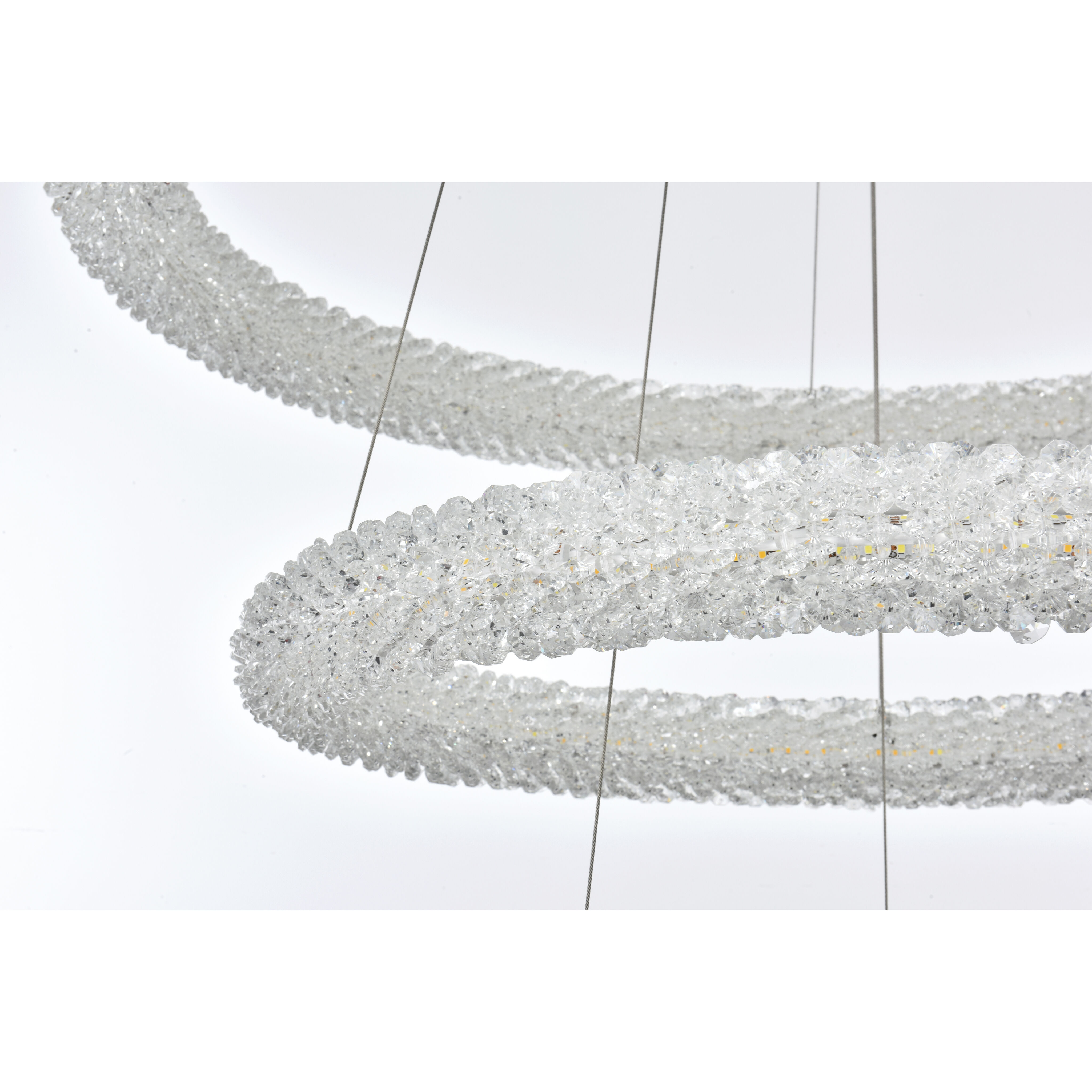 Bowen 3 Light 32 inch Chrome Chandelier Ceiling Light