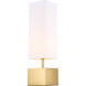 Niki 1 Light 6.30 inch Table Lamp