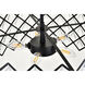 Lyla 5 Light 21 inch Black Pendant Ceiling Light