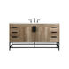 Eugene 60 X 22 X 34 inch Natural Oak Vanity Sink Set