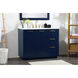 Blake 42 X 22 X 34 inch Blue Vanity Sink Set