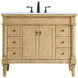 Lexington 42 X 21.5 X 35 inch Antique Beige Vanity Sink Set