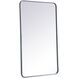 Evermore 40 X 24 inch Silver Mirror