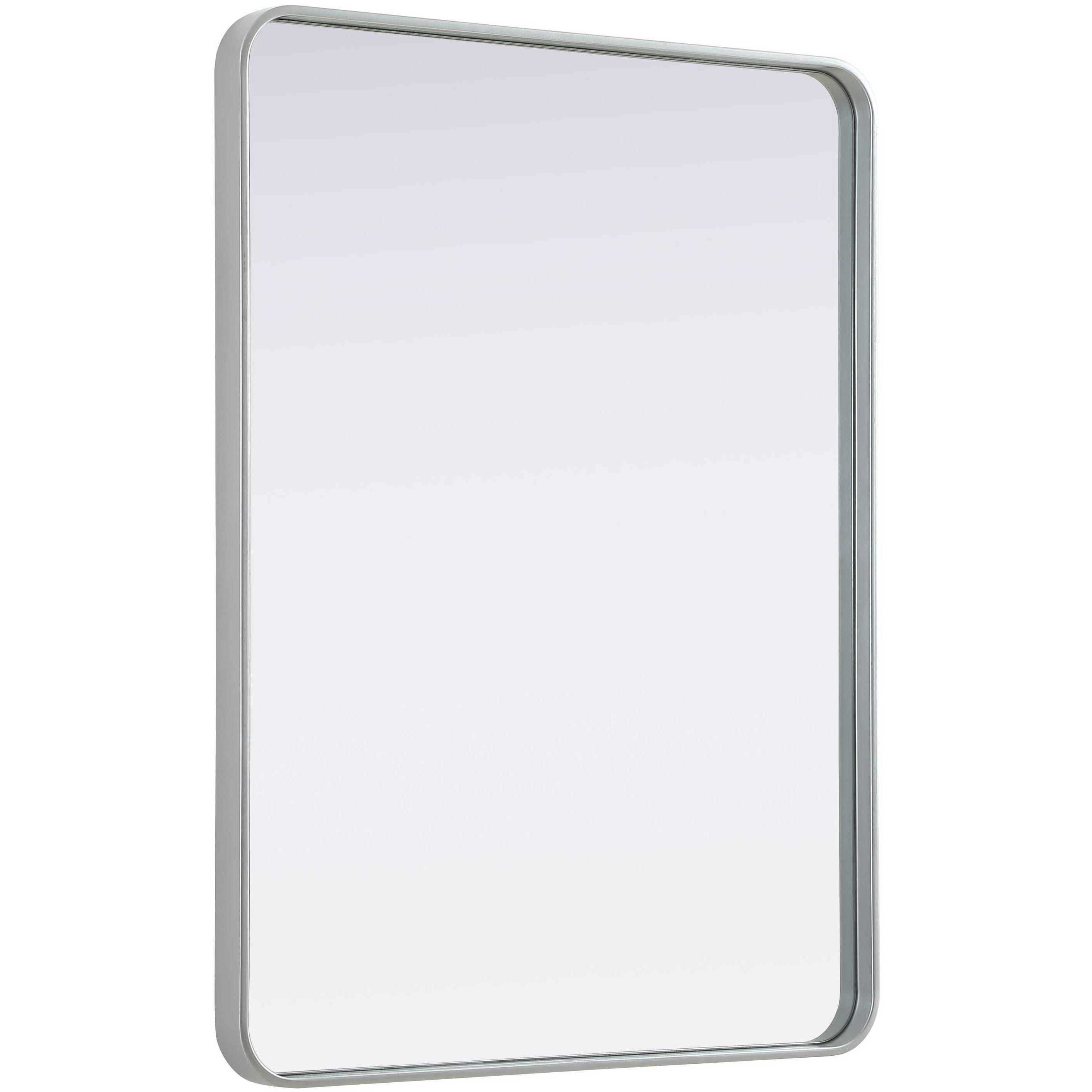 Remy 40 X 30 inch Silver Mirror