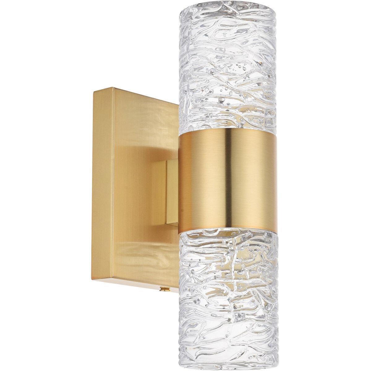 Vega LED 5 inch Gold Wall Sconce Wall Light 