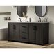 Alina 72 X 34 inch Chocolate Oak Bathroom Vanity Cabinet