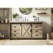 Austin 60 X 34 inch Natural Oak Bathroom Vanity Cabinet