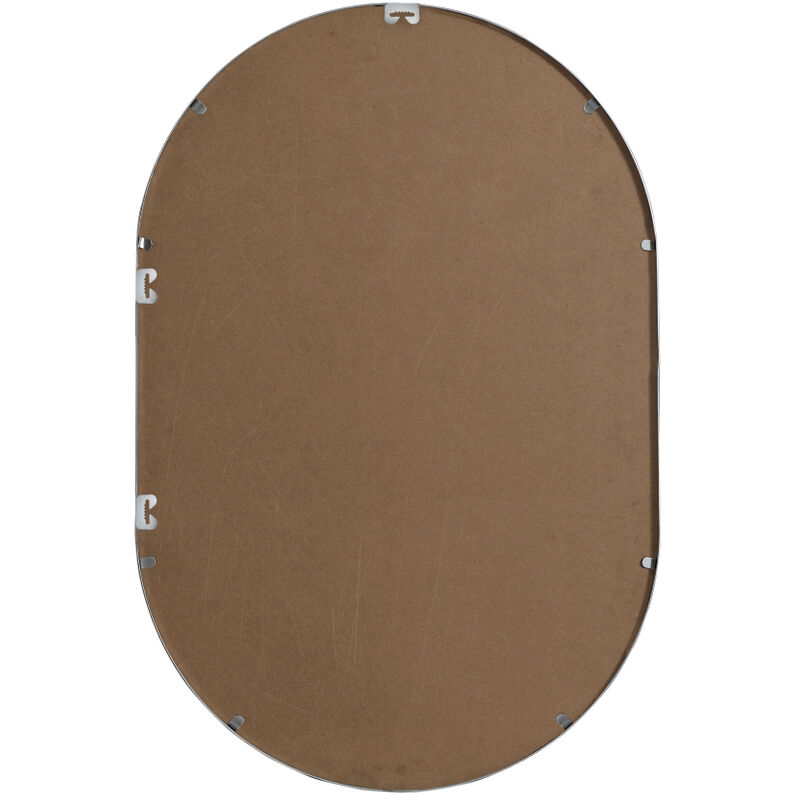 Asha 36 X 24 inch Silver Mirror in 24 x 36