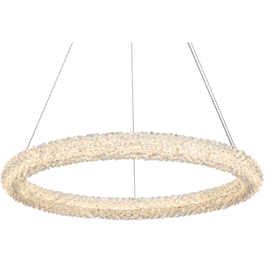 Bowen 1 Light 26 inch Satin Gold Chandelier Ceiling Light
