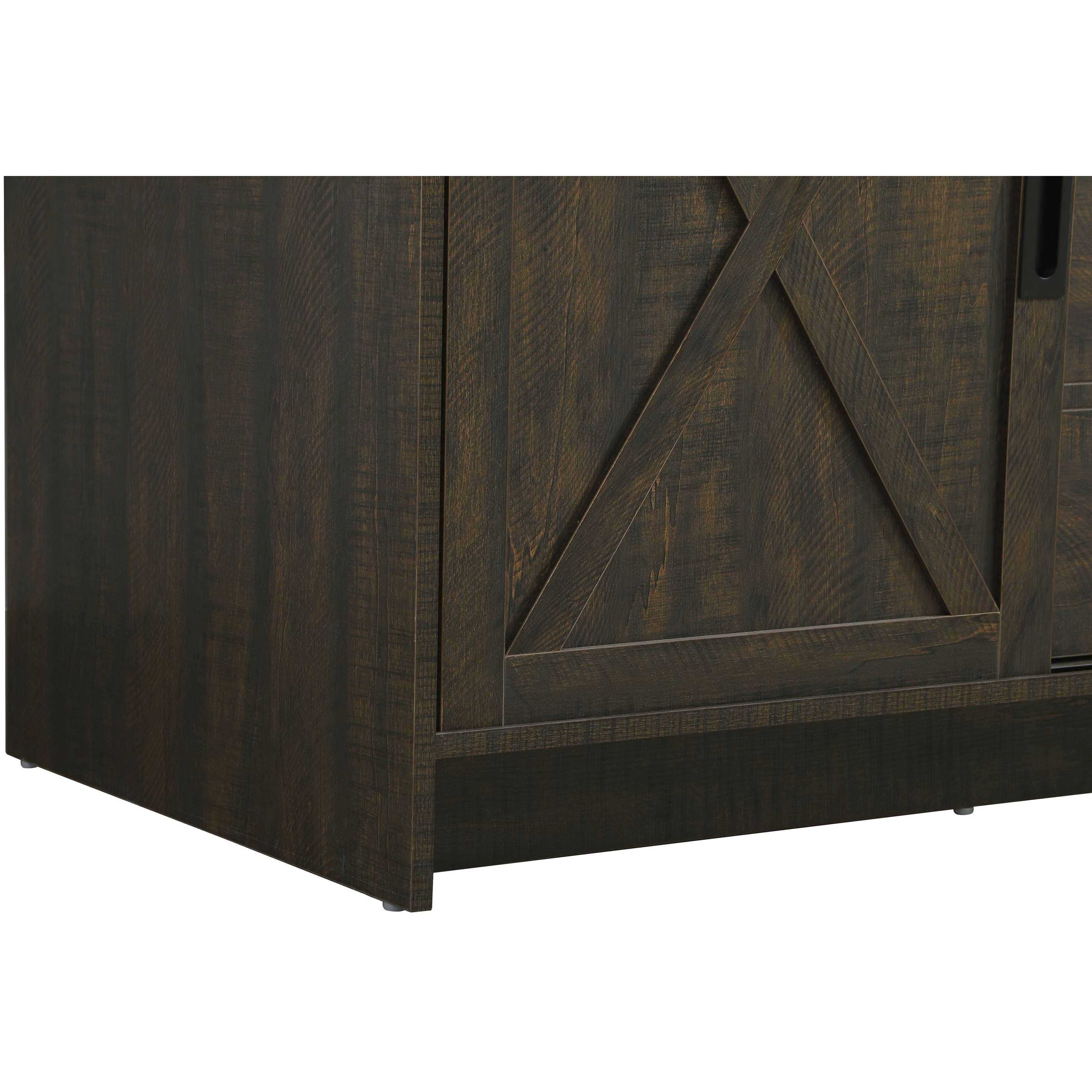 Austin 60 X 34 inch Expresso Bathroom Vanity Cabinet