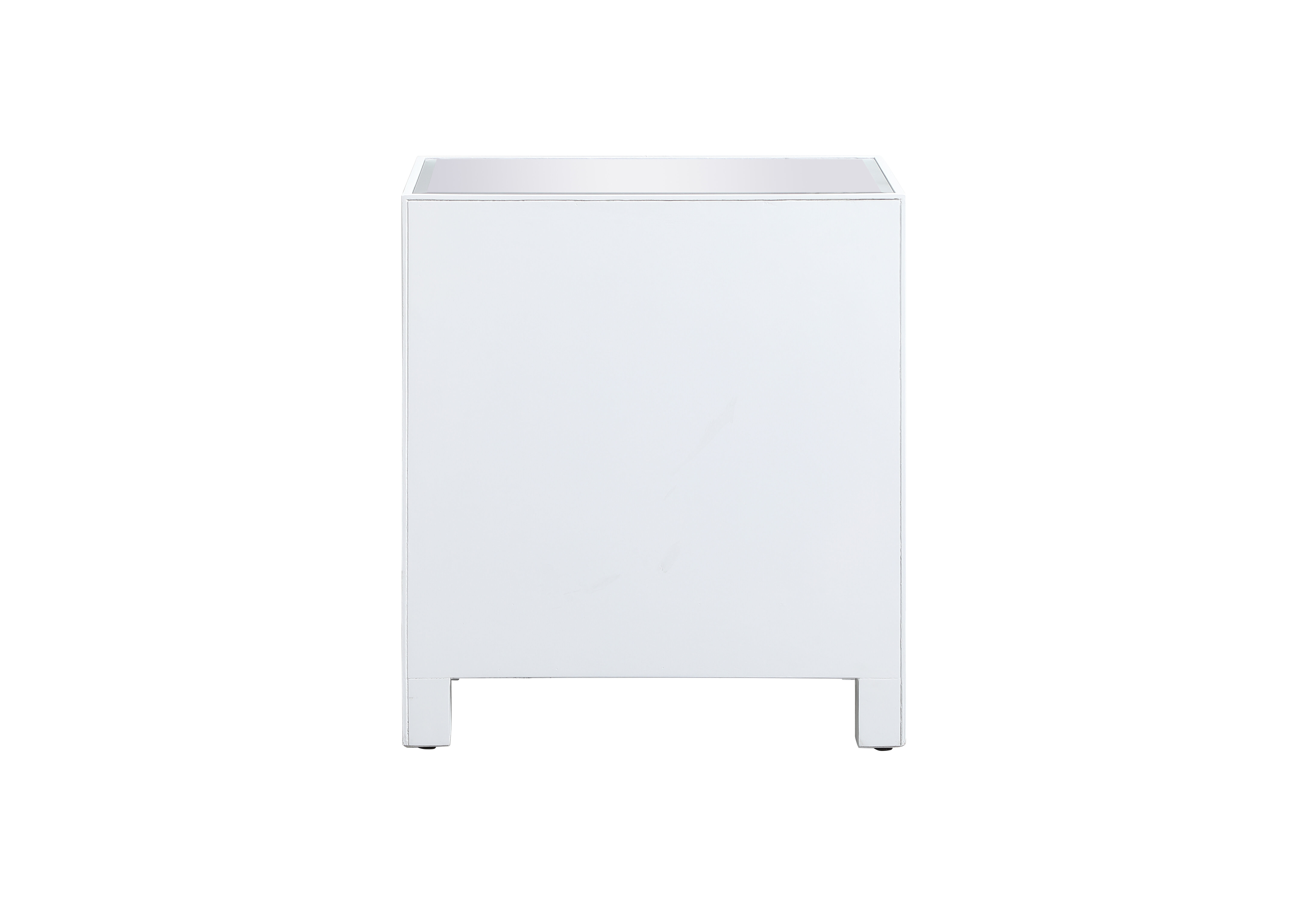 Reflexion 24 X 21 inch White Nightstand