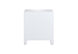 Reflexion 24 X 21 inch White Nightstand