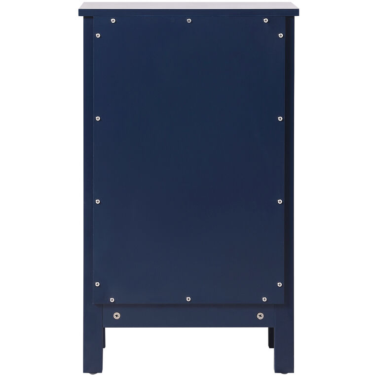 Adian Blue Bathroom Storage Cabinet