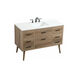 Boise 48 X 22 X 33.5 inch Natural Oak Vanity Sink Set in Not Included