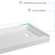 Laredo Glossy White Shower Base