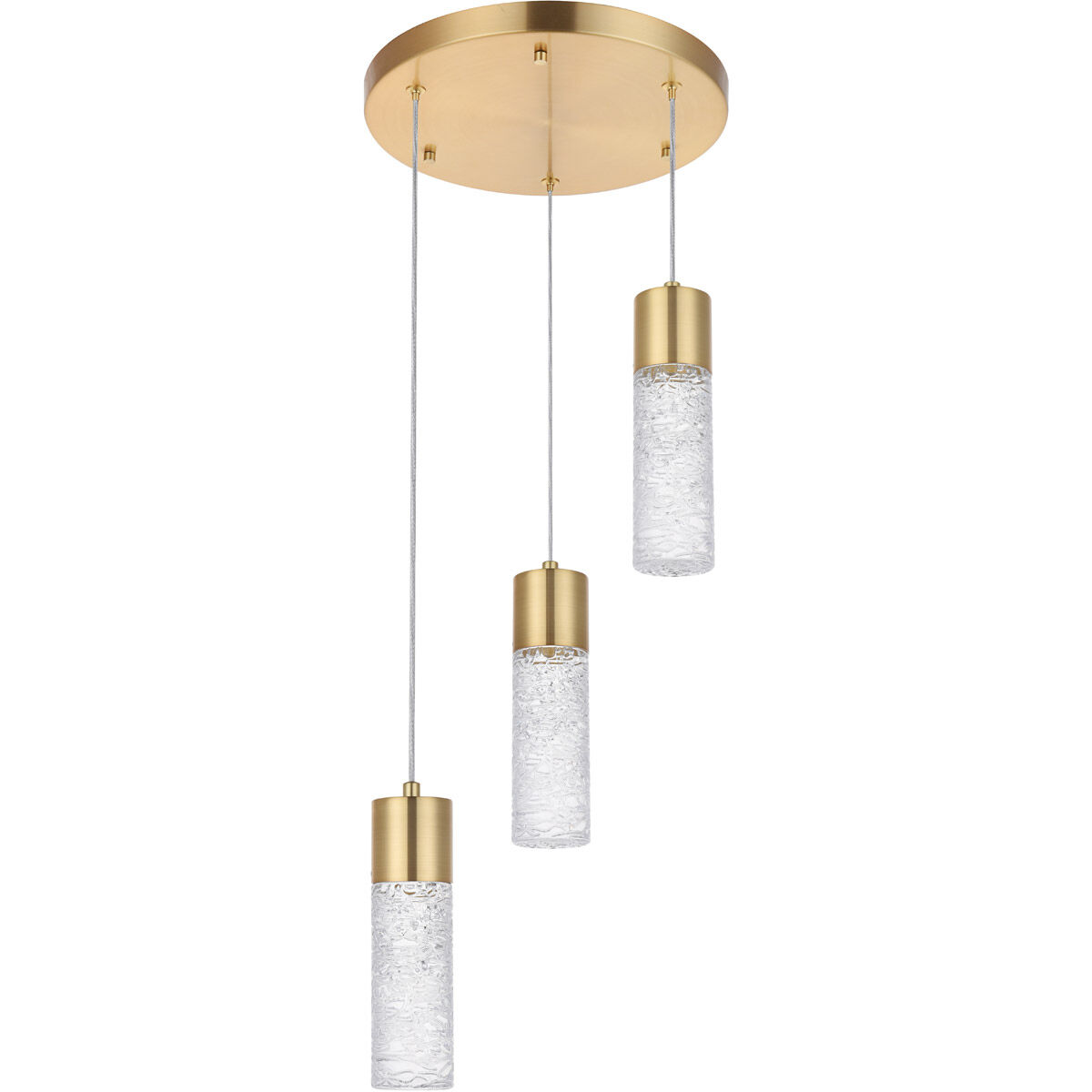 Constellation LED 11.8 inch Gold Pendant Ceiling Light