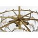 Adaline 8 Light 20 inch Satin Gold Chandelier Ceiling Light