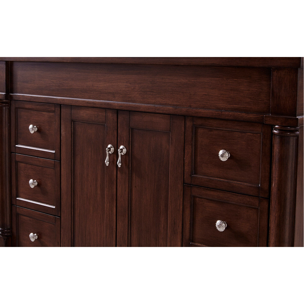Lexington 42 X 21 X 35 inch Walnut Vanity Set