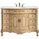 Danville 48 X 21 X 36 inch Antique Beige Vanity Sink Set