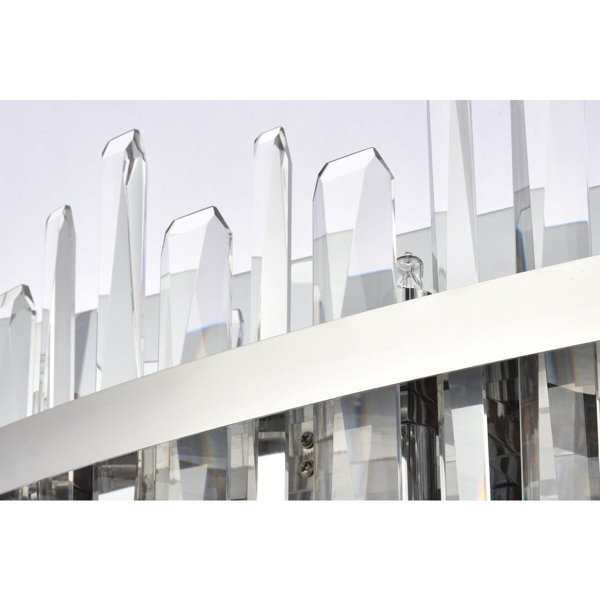 Serena 8 Light 30 inch Chrome Bath Sconce Wall Light