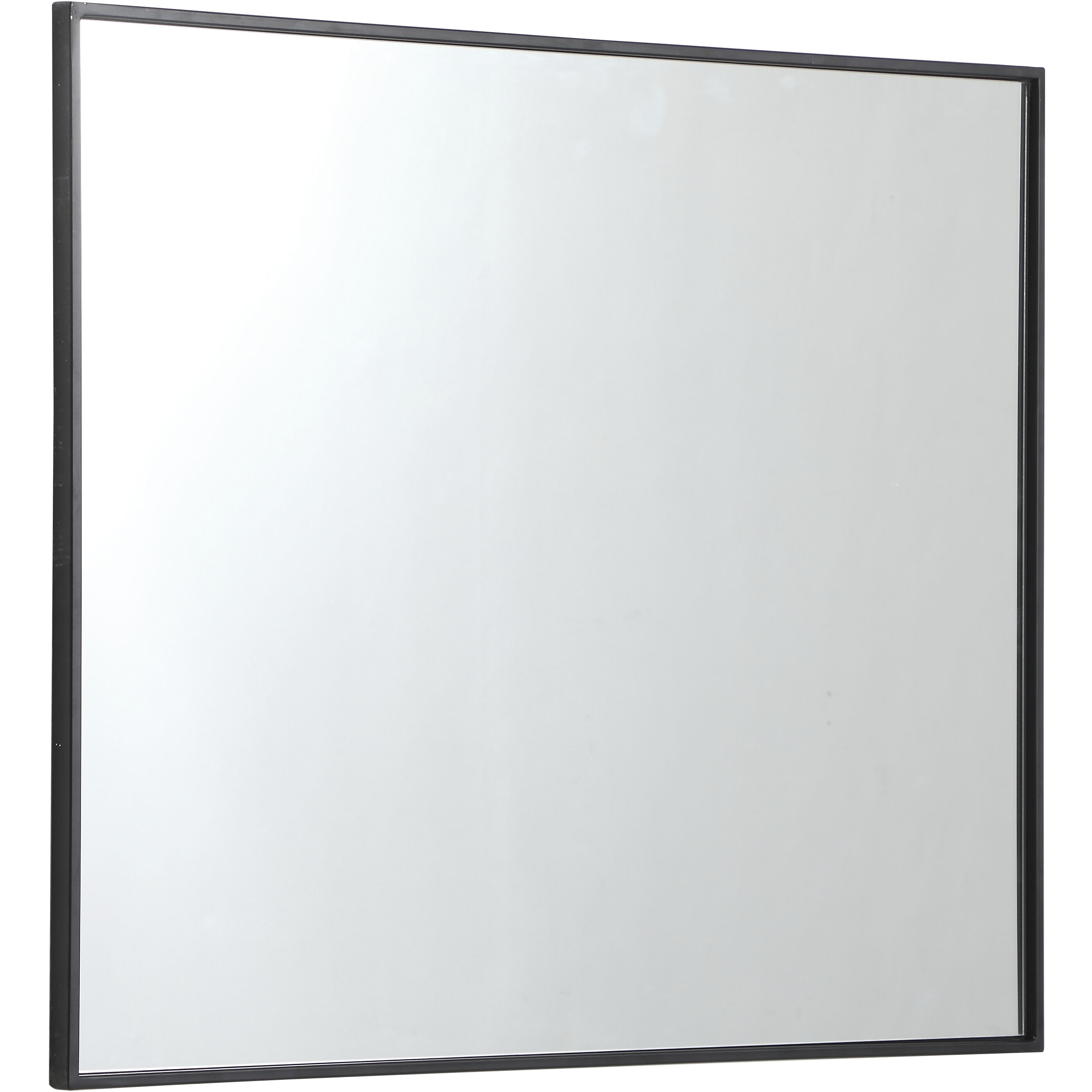 Monet 36 X 30 inch Black Wall Mirror