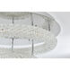 Bowen 2 Light 22 inch Chrome Flush Mount Ceiling Light