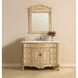 Danville 48 X 21 X 36 inch Antique Beige Vanity Sink Set