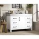 Nathan 48 X 34 inch White Bathroom Vanity Cabinet in Included