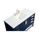 Eugene 48 X 22 X 34 inch Blue Vanity Sink Set