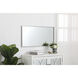 Monet 36 X 18 inch Silver Wall Mirror