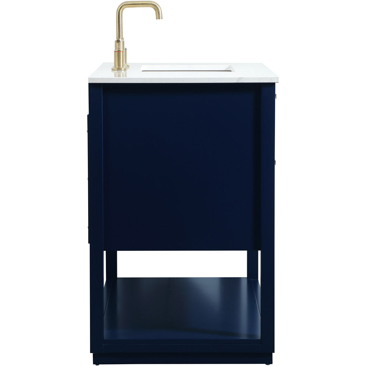 Larkin 42 X 22 X 34 inch Blue Vanity Sink Set