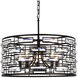 Kennedy 5 Light 24 inch Black Pendant Ceiling Light