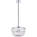 Gianna 3 Light 13 inch Chrome Pendant Ceiling Light