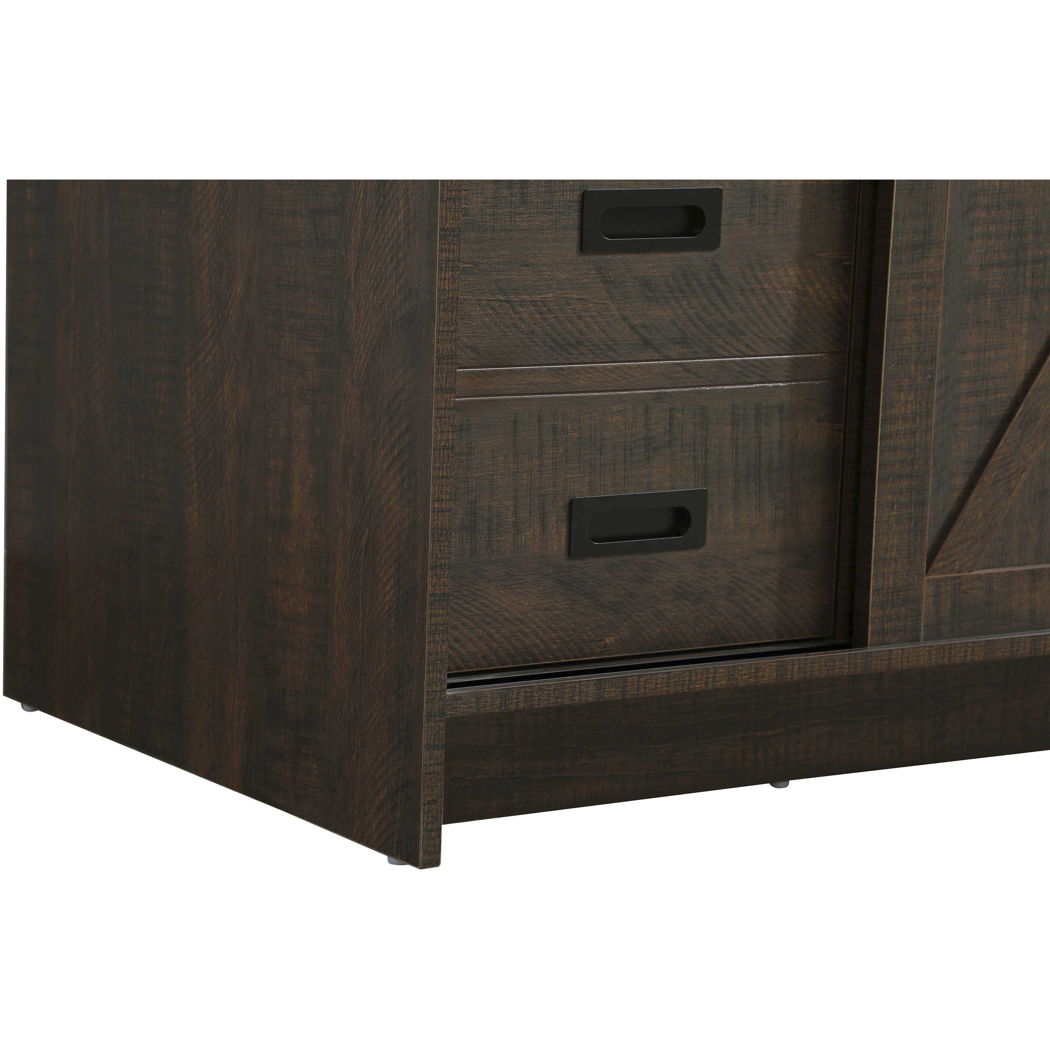 Austin 60 X 34 inch Expresso Bathroom Vanity Cabinet