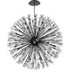 Vera 34 Light 50 inch Black Pendant Ceiling Light