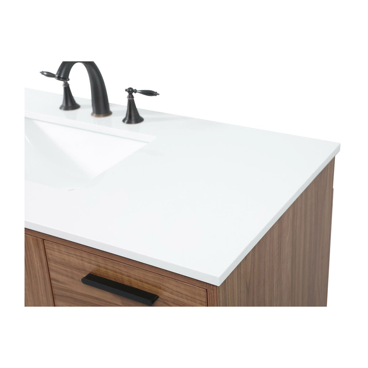 Baldwin 48 X 22 X 34 inch Walnut Brown Vanity Sink Set in Not Included