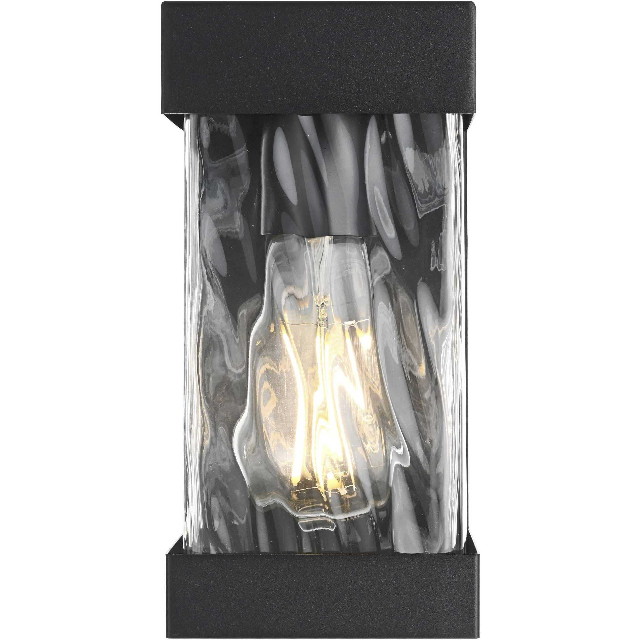 Thompson 1 Light 9 inch Black Outdoor Wall Sconce
