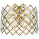 Lyla 3 Light 13 inch Brass Flush Mount Ceiling Light