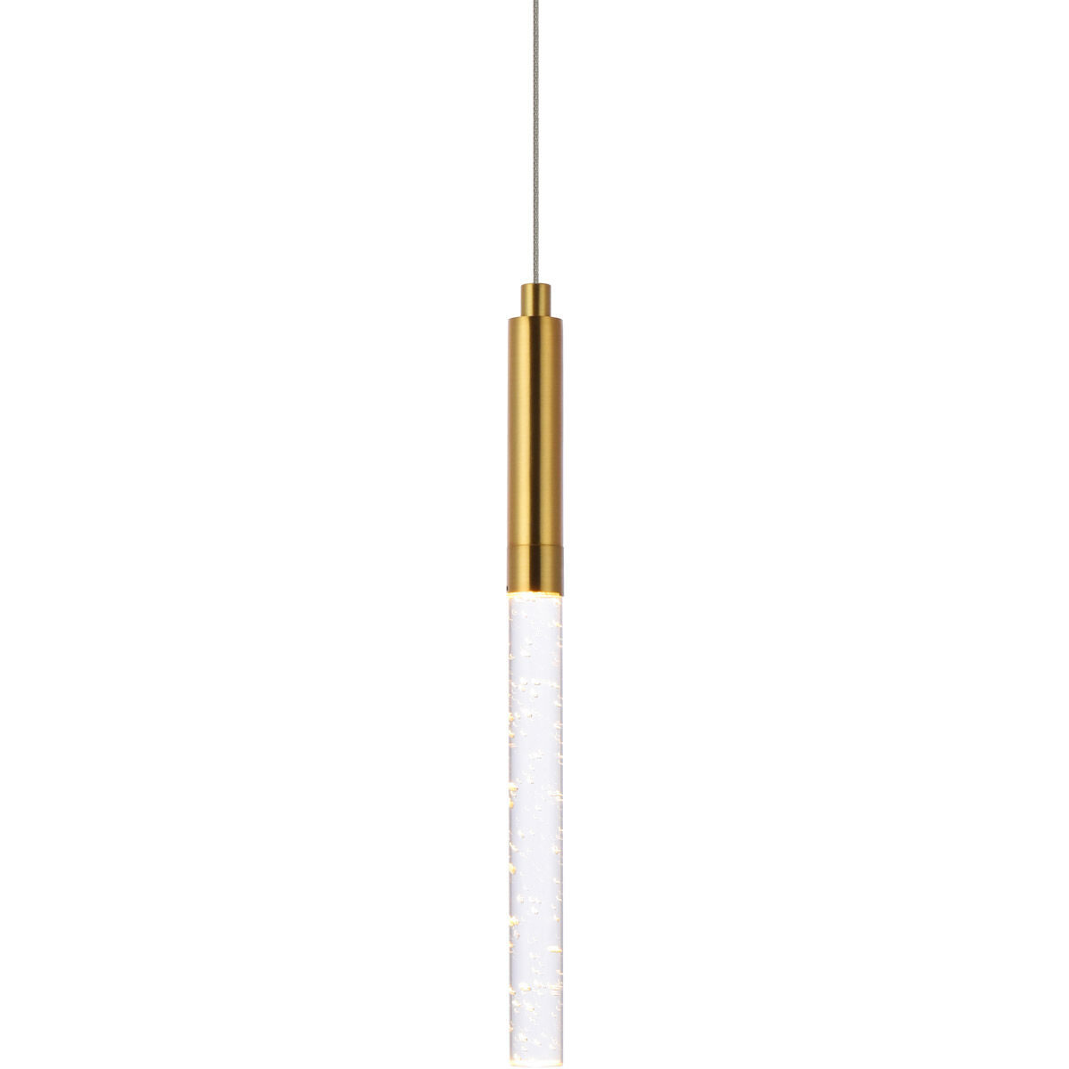 Ruelle 1 Light 5 inch Gold Pendant Ceiling Light