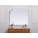 Blaire 36 X 30 inch Silver Mirror