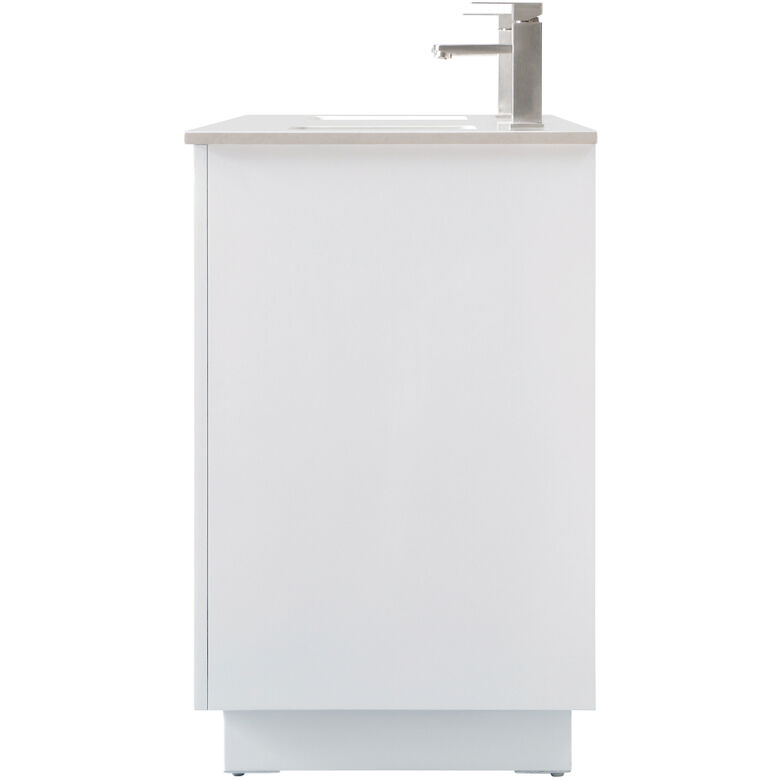 Hayes 72 X 22 X 35 inch White Vanity Sink Set