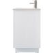 Hayes 72 X 22 X 35 inch White Vanity Sink Set