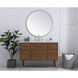Boise 48 X 34 inch Walnut Brown Vanity Sink Set