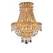 Tranquil 3 Light 12 inch Gold Wall Sconce Wall Light in Royal Cut