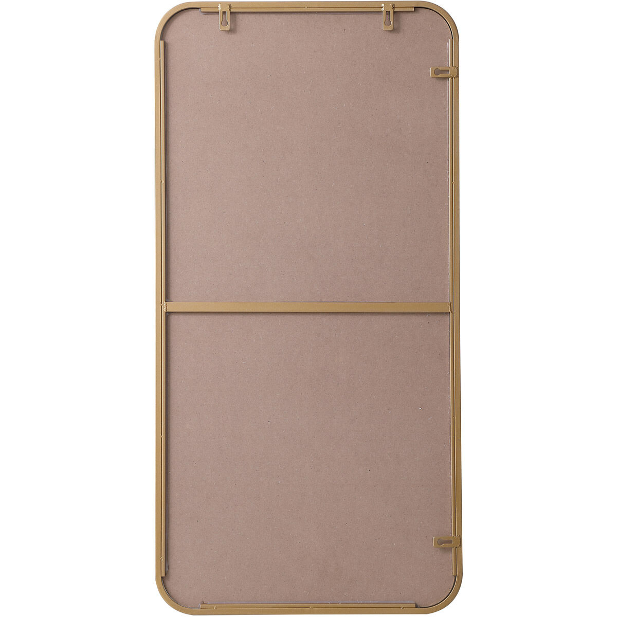 Evermore 36 X 18 inch Brass Mirror