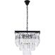 Sydney 13 Light 21.5 inch Matte Black Chandelier Ceiling Light