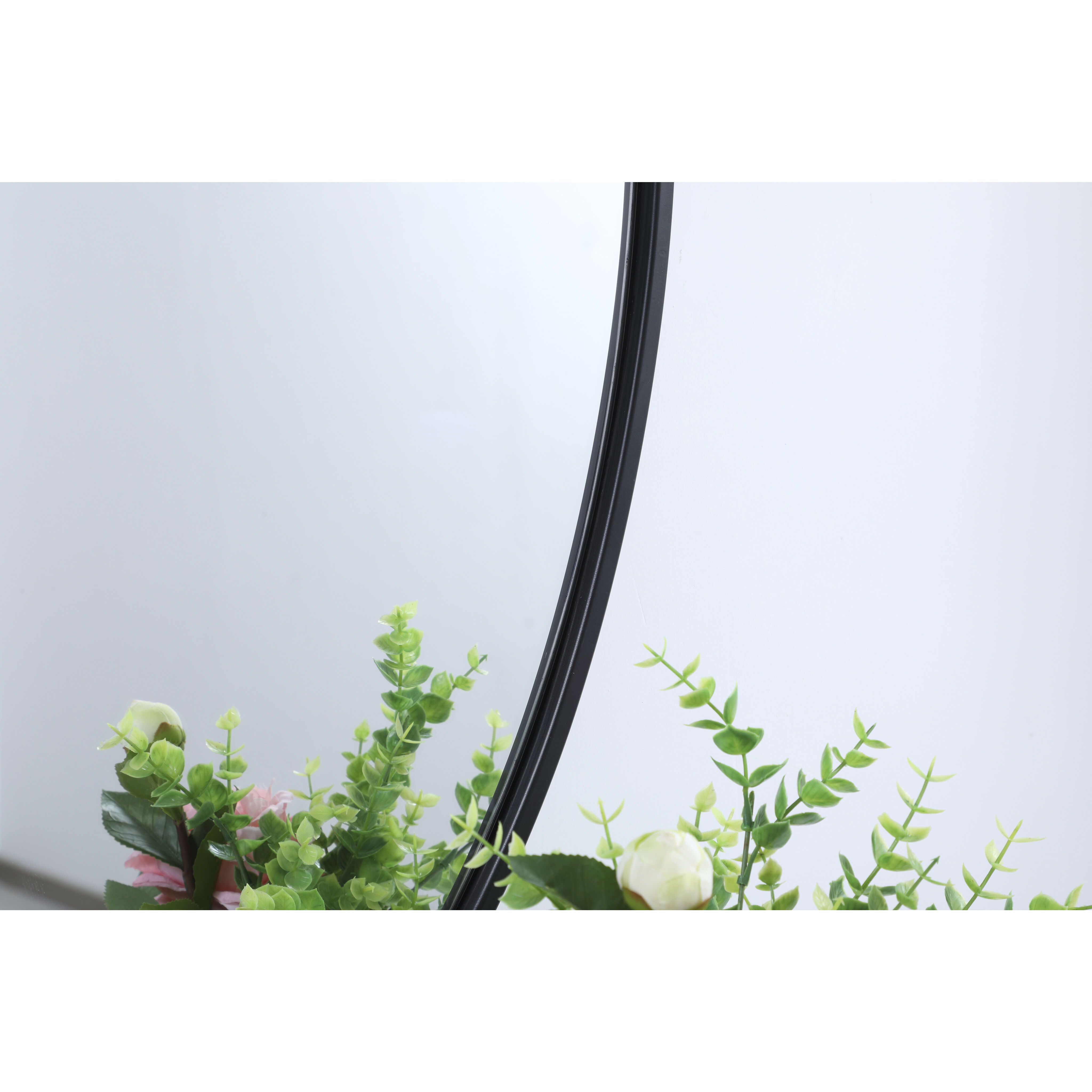 Eternity 34 X 24 inch Black Wall Mirror