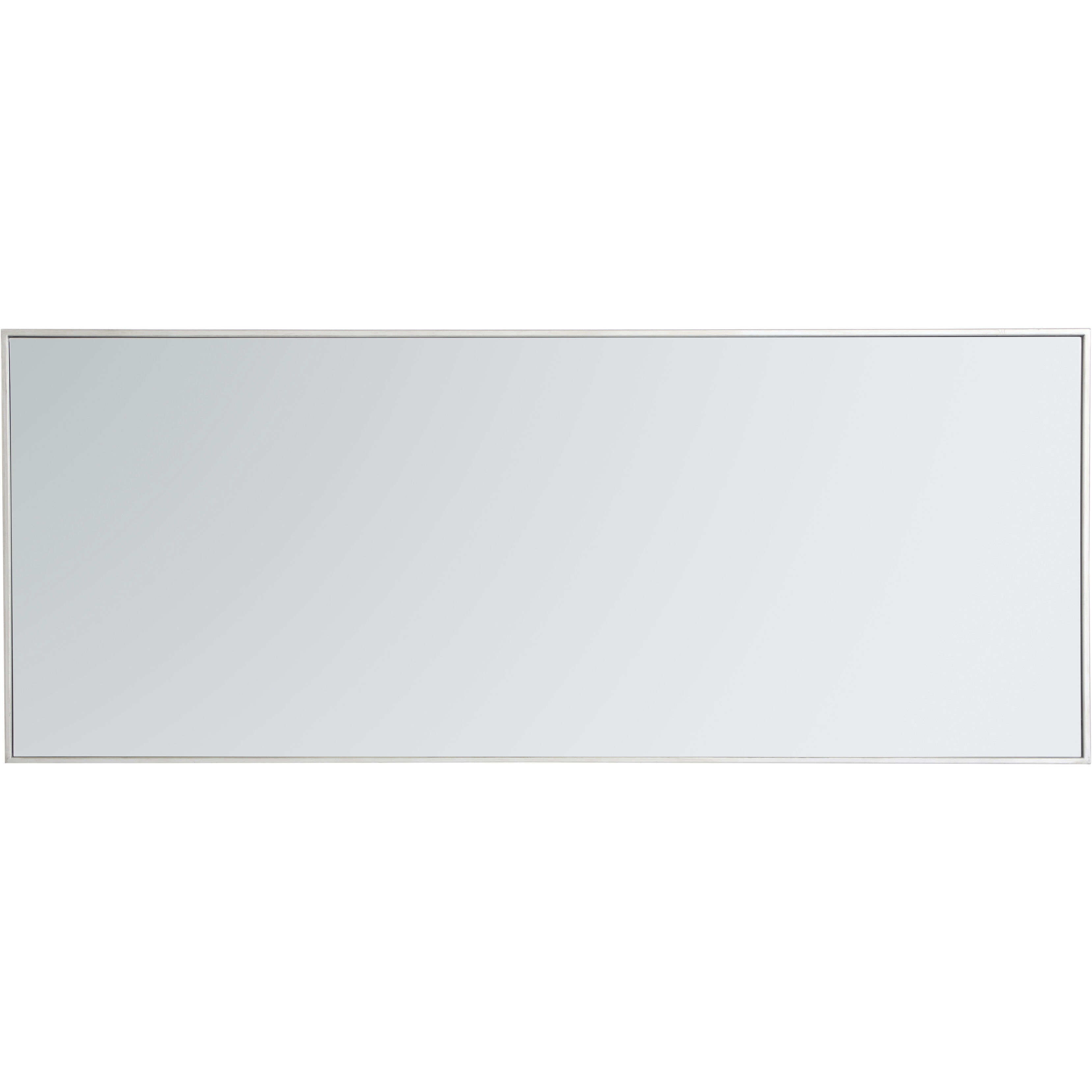 Monet 60 X 24 inch Silver Wall Mirror